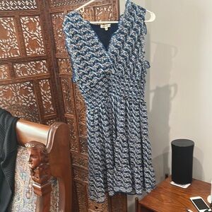 Max Studio Blue Midi Dress